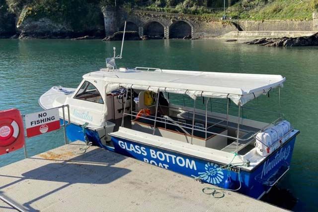 Glass Bottom Boat Trips in Looe
